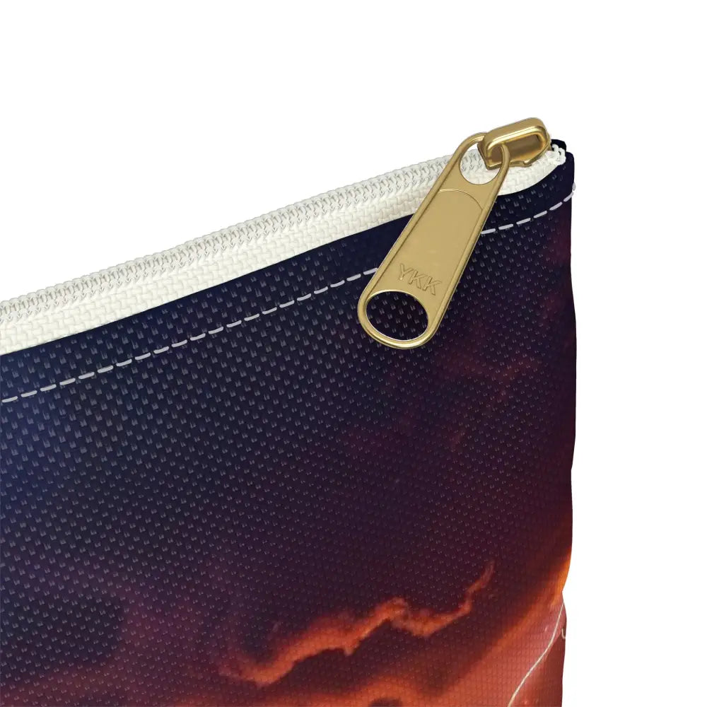 Sunset Sky Accessory Pouch - Perfect for Travel Makeup and Organizing Supplies Great for Gifting on Birthdays or