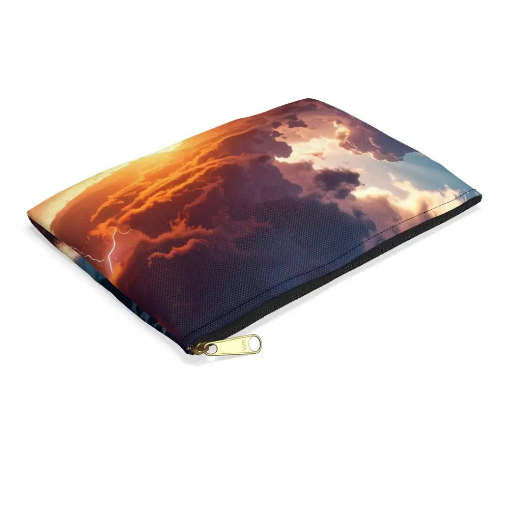 Sunset Sky Accessory Pouch - Perfect for Travel Makeup and Organizing Supplies Great for Gifting on Birthdays or