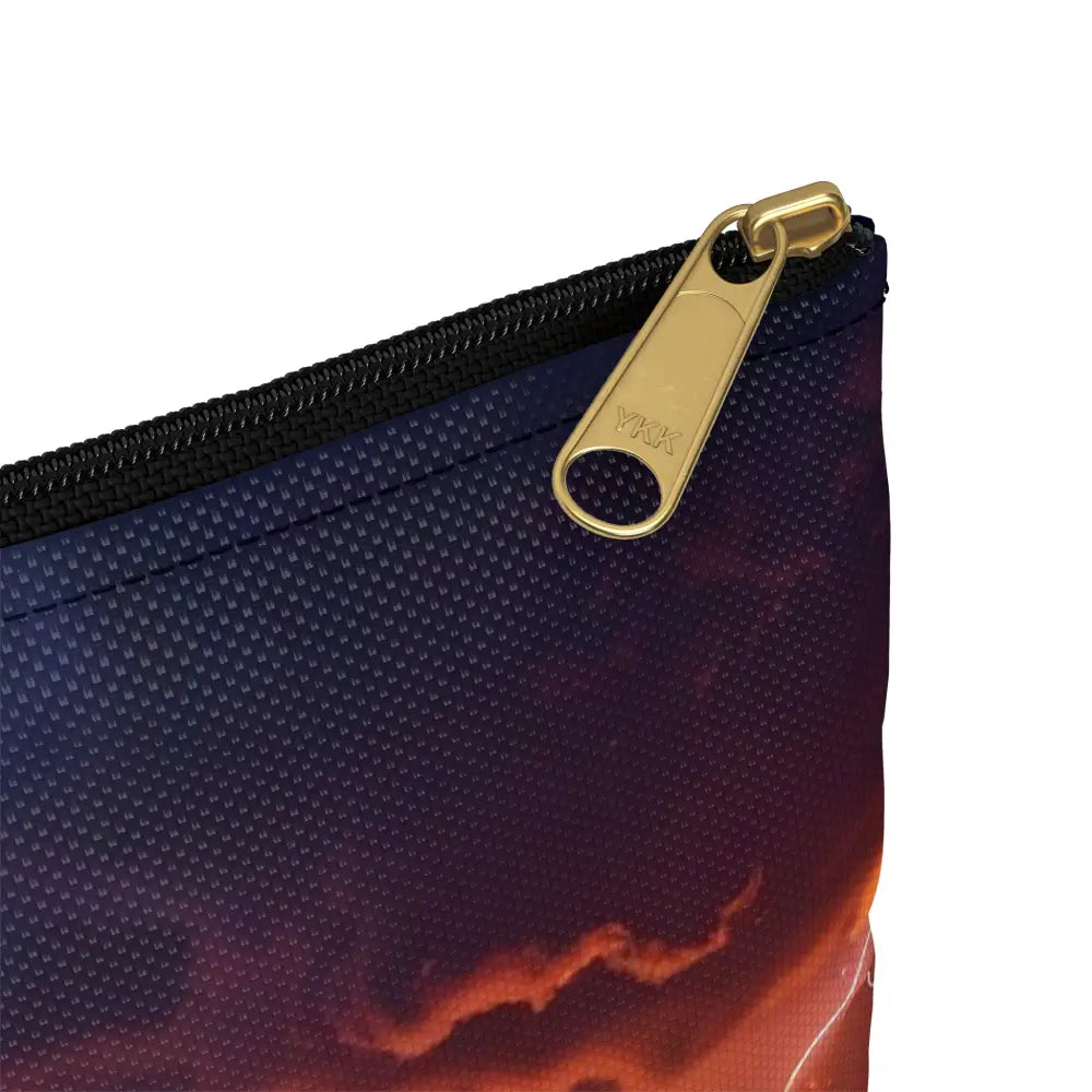 Sunset Sky Accessory Pouch - Perfect for Travel Makeup and Organizing Supplies Great for Gifting on Birthdays or