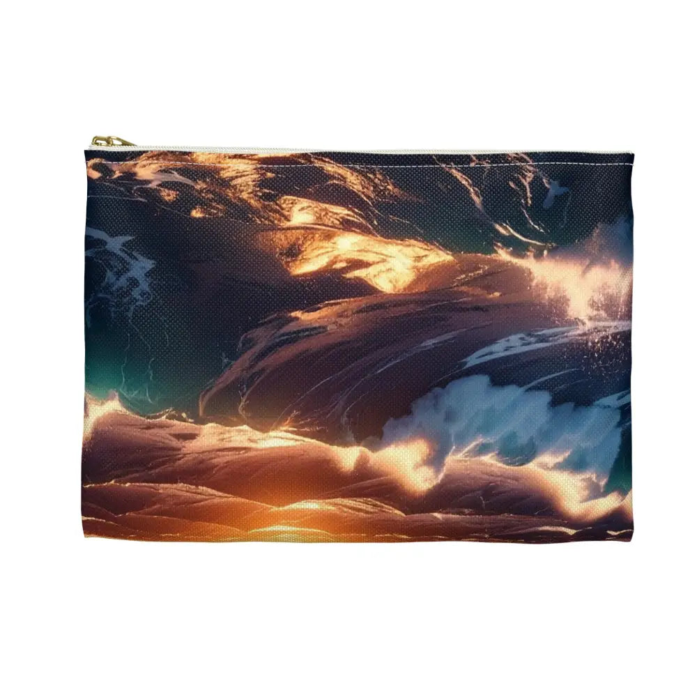 Sunset Sky Accessory Pouch - Perfect for Travel Makeup and Organizing Supplies Great for Gifting on Birthdays or