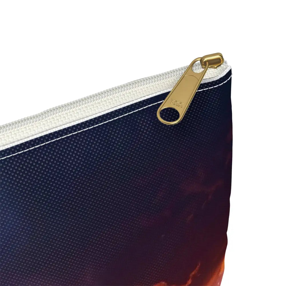 Sunset Sky Accessory Pouch - Perfect for Travel Makeup and Organizing Supplies Great for Gifting on Birthdays or