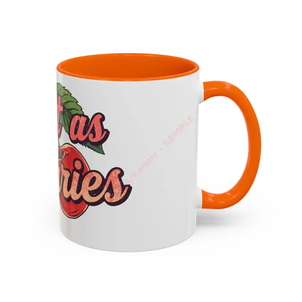 Sweet as Cherries Coffee Mug | Cute Retro Cherry Design | Positive Gift for Coffee Lovers Mug