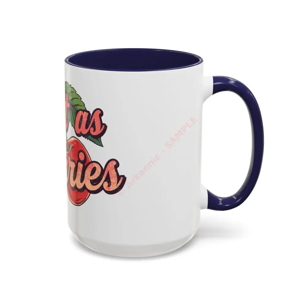 Sweet as Cherries Coffee Mug | Cute Retro Cherry Design | Positive Gift for Coffee Lovers Mug