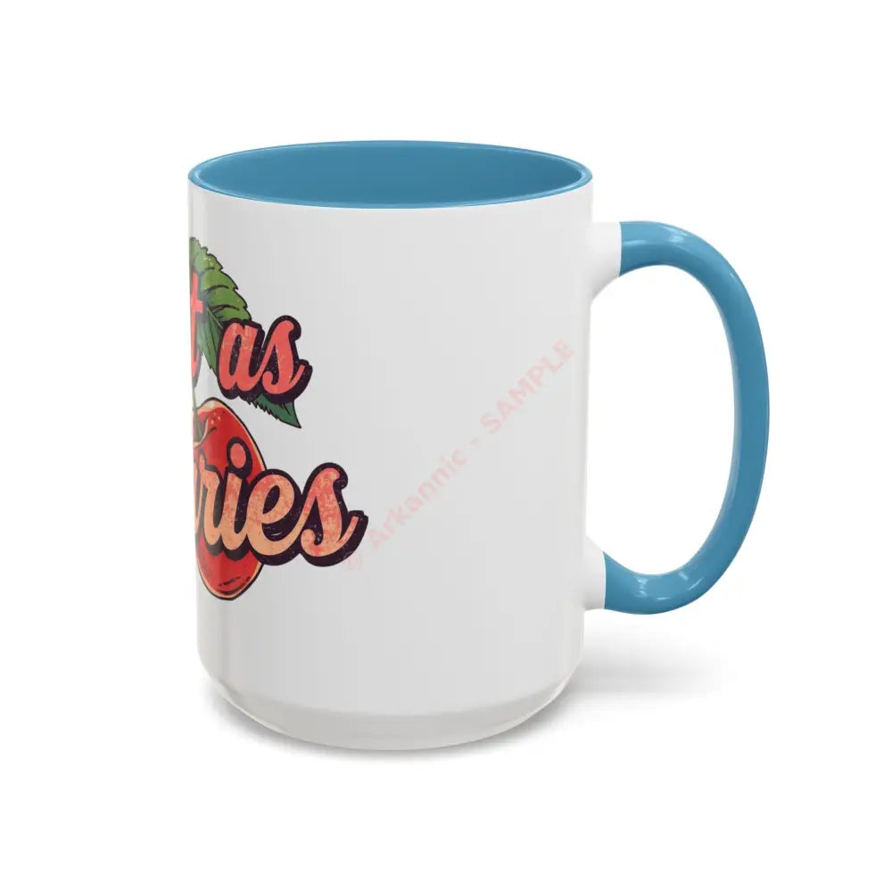 Sweet as Cherries Coffee Mug | Cute Retro Cherry Design | Positive Gift for Coffee Lovers Mug