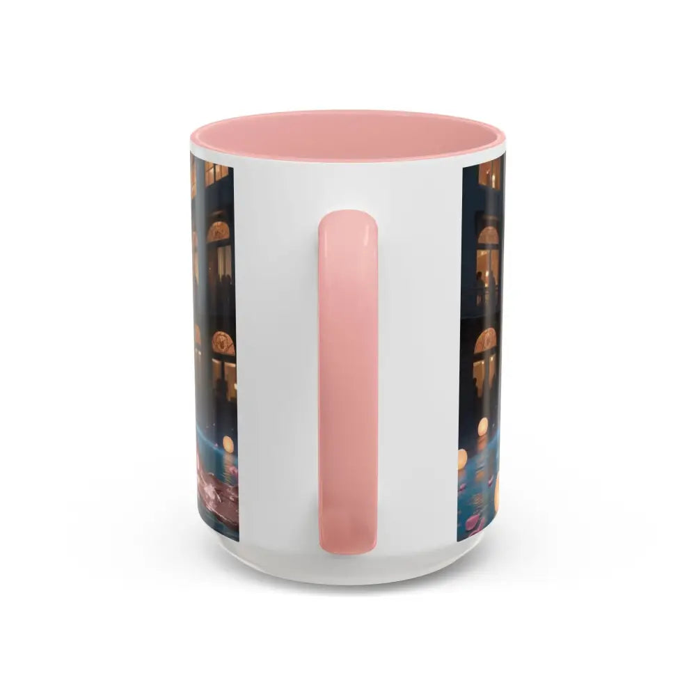 The Enchanted Fountain - Fantasy Art Drinkware Galactic Gift for Dog Lovers Celestial Home Decor Unique Art Mug Mug