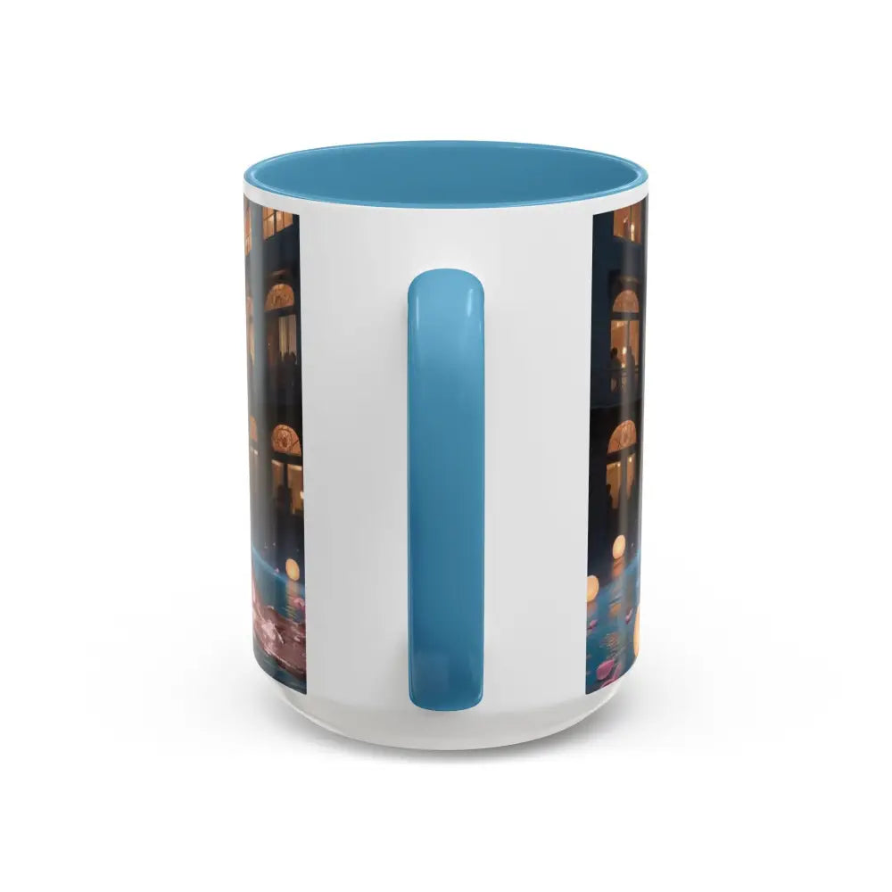 The Enchanted Fountain - Fantasy Art Drinkware Galactic Gift for Dog Lovers Celestial Home Decor Unique Art Mug Mug