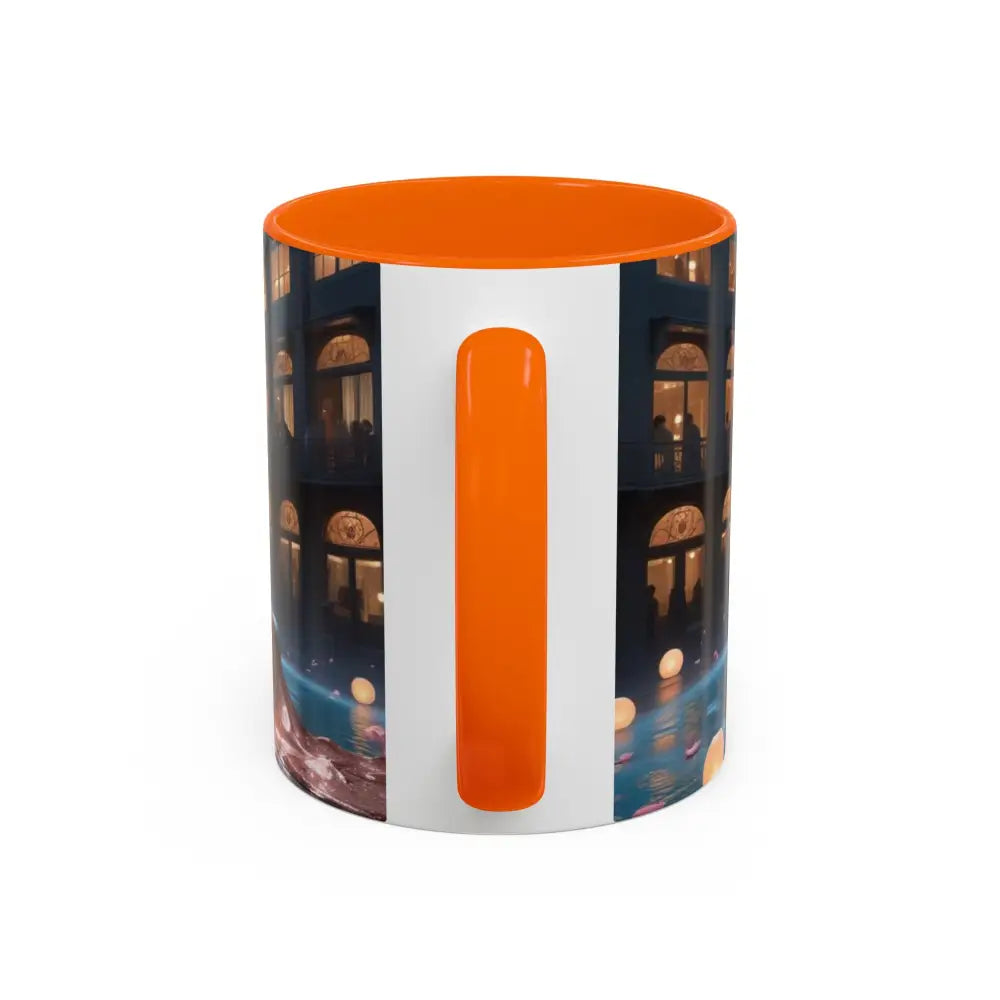 The Enchanted Fountain - Fantasy Art Drinkware Galactic Gift for Dog Lovers Celestial Home Decor Unique Art Mug Mug