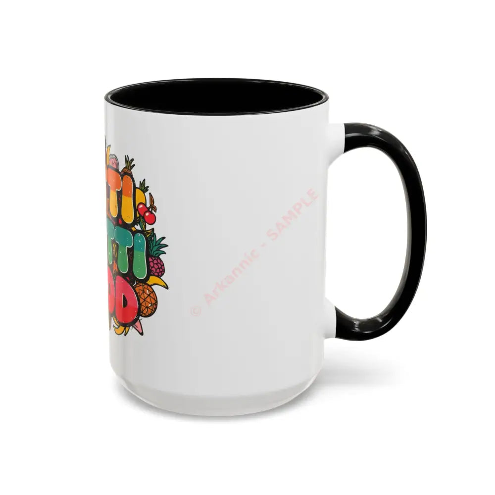 Tutti Frutti Mood Coffee Mug - Fun Colorful Accent Mug Mug