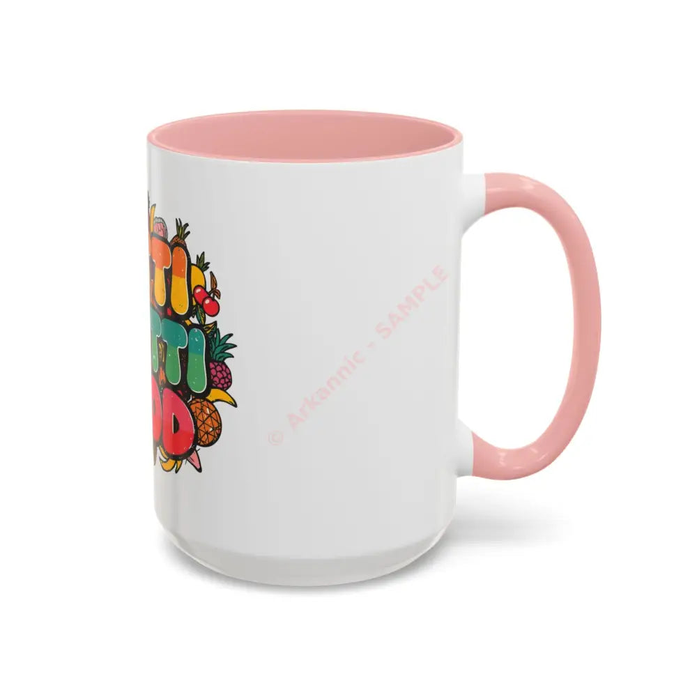 Tutti Frutti Mood Coffee Mug - Fun Colorful Accent Mug Mug