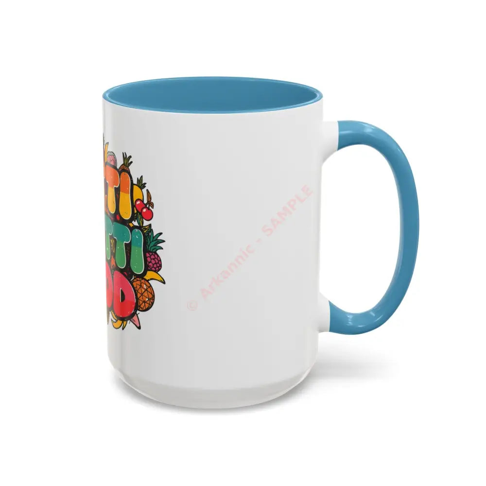 Tutti Frutti Mood Coffee Mug - Fun Colorful Accent Mug Mug