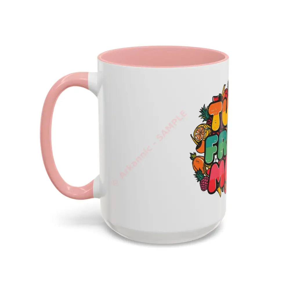 Tutti Frutti Mood Coffee Mug - Fun Colorful Accent Mug Mug