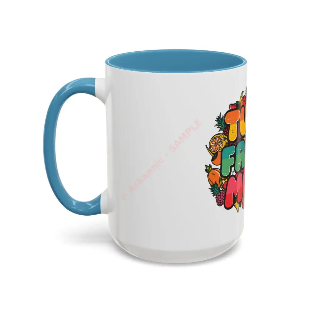 Tutti Frutti Mood Coffee Mug - Fun Colorful Accent Mug Mug