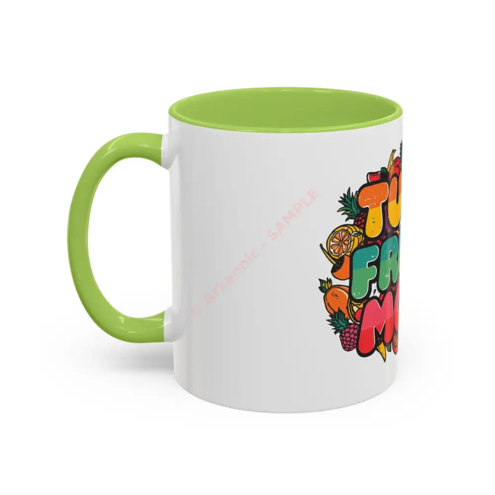 Tutti Frutti Mood Coffee Mug - Fun Colorful Accent Mug Mug