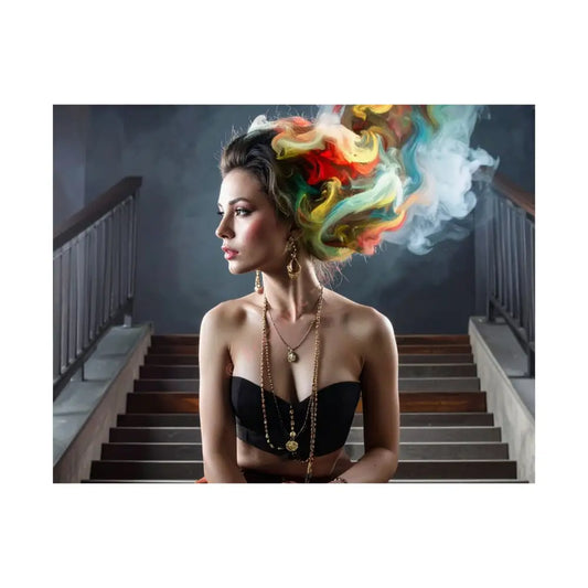 Vibrant Satin Posters Artistic Wall Art Unique Home Decor Colorful Prints Gift for Art Lovers Modern Aesthetic Room 14″