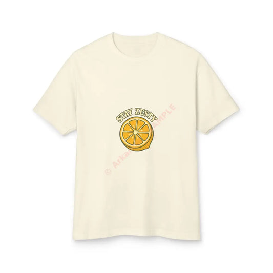 Vintage Lemon Slice Stay Zesty Tee Faded Cream / S T-Shirt