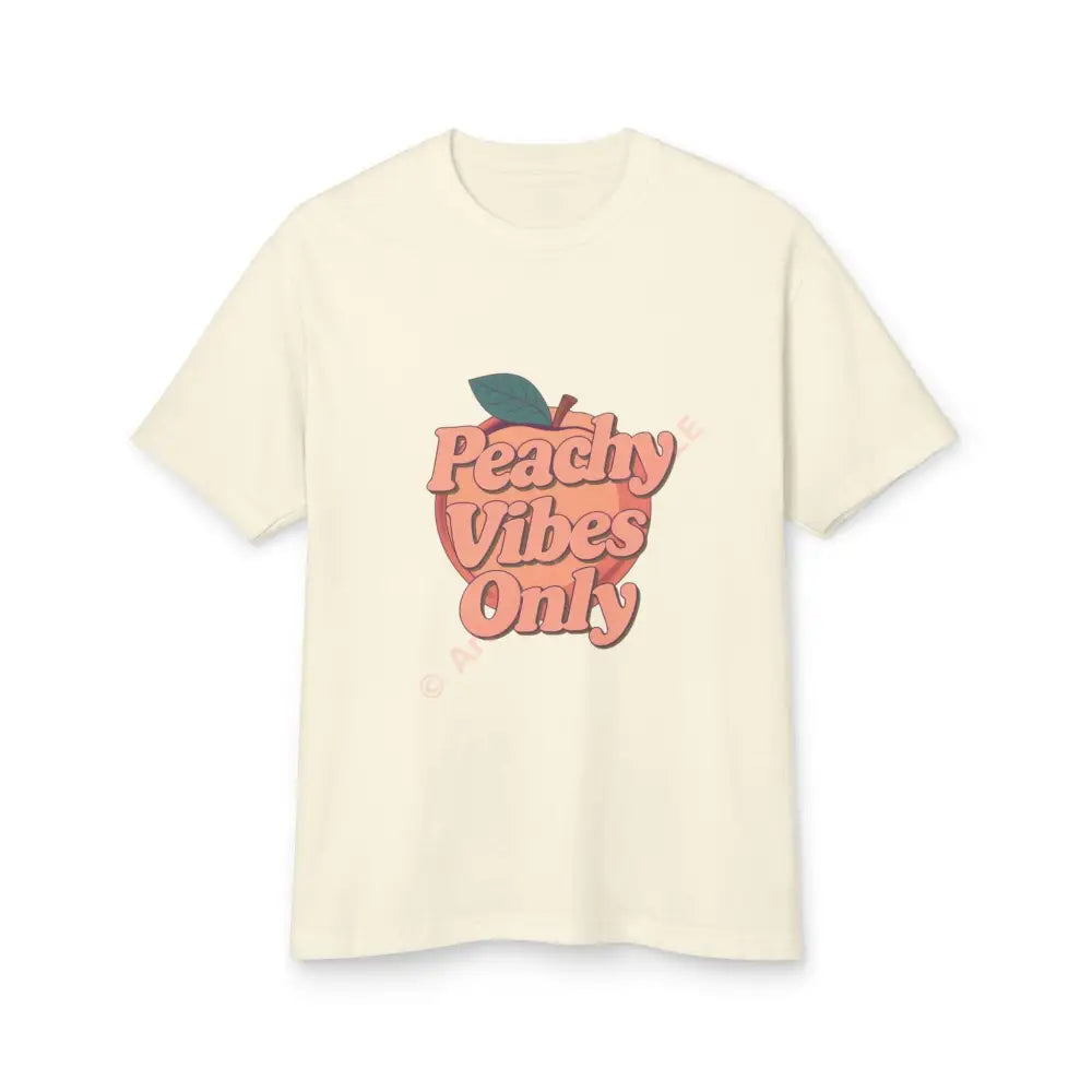 Vintage Peachy Vibes Tee Faded Cream / S T-Shirt