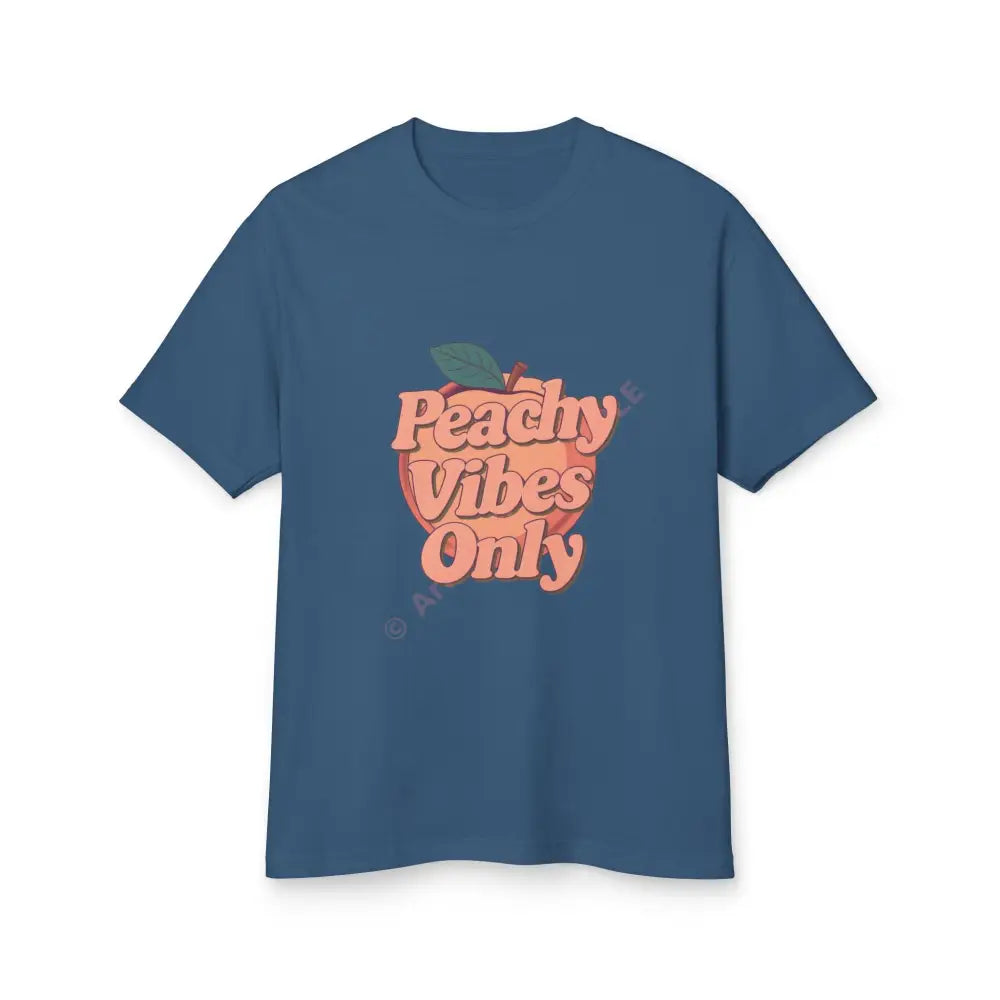Vintage Peachy Vibes Tee Faded Navy / S T-Shirt