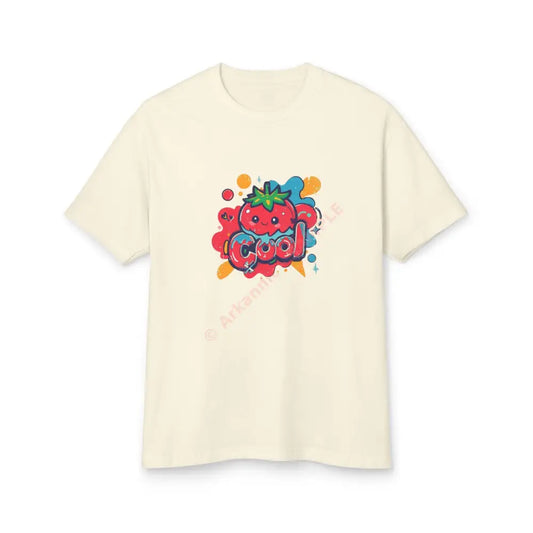 Vintage Strawberry Tee - Berry Cool Retro T-shirt Faded Cream / S T-Shirt