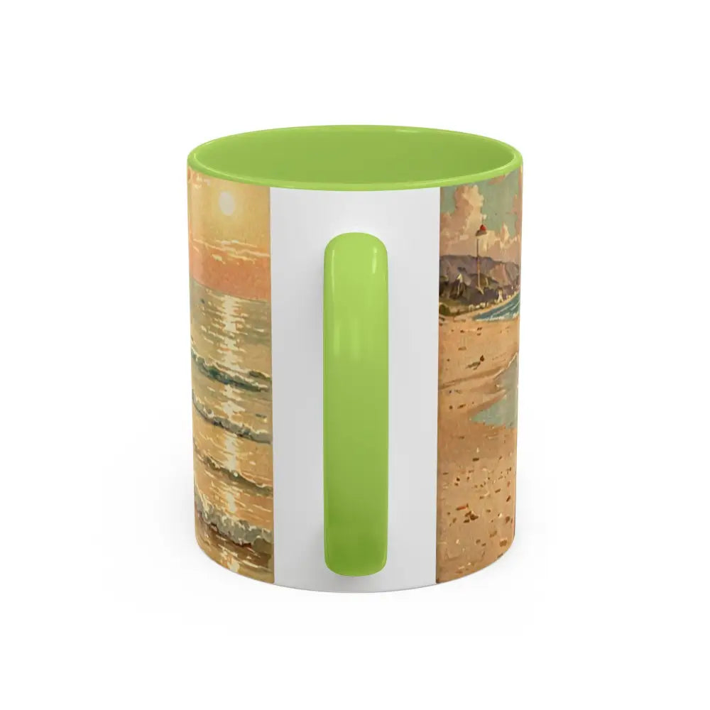 Whimsical Pet Lover’s Coffee Mug Cat and Dog Mug Gift for Animal Lovers Cute Coffee Cup Beach Vibes Mug Funny Pet Gift